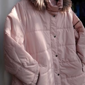 Falls Creek trimmed faux fur puffer jacket